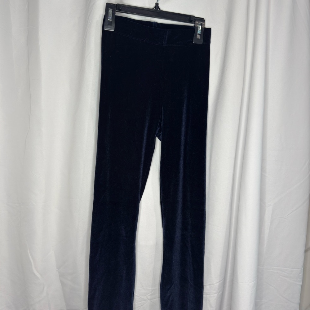 Fabletics Navy Velvet Leggings